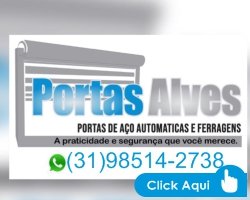 logo - portas de enrolar para comércio em Contagem - portas de aço automáticas em Betim - materiais de serralheria em Ribeirão das Neves - serralheria em BH