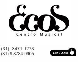 Logotipo de Ecos Centro Musical-Escola de música infantil em BH - musicalização para bebês e gestantes no Bairro Alípio de Melo - Castelo - Serrano -Padre Eustáquio
