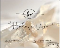 Logotipo de Beleza Vip - Unha em Gel no bairro Betânia
