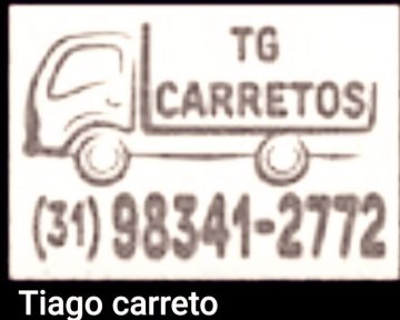 Logotipo de Tiago - Carretos no Bairro Betânia
