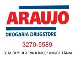 Logotipo de Drogaria Araujo no bairro Betânia