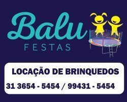 Logotipo de Balu Festas - Aluguel de brinquedos no bairro Buritis