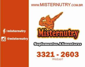 Logotipo de Mister Nutry  - Suplemento no Bairro Betânia