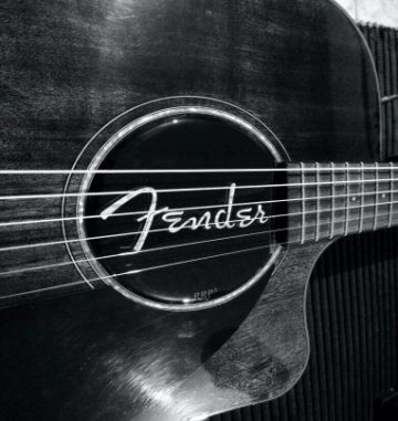 Logotipo de No Feedback para Violão Fender