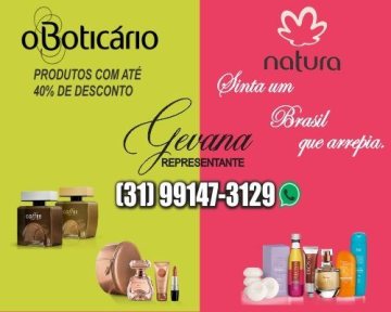 Logotipo de Consultora da O Boticário e Natura em BH