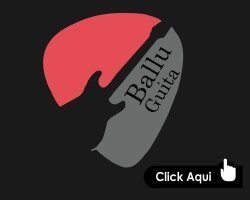 Logotipo de Aulas de violão e guitarra em domicìlio no Bairro Betânia - Ballu Guita-músico freelancer em BH