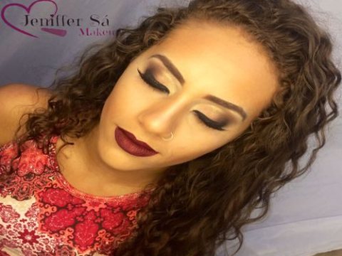 Maquiagem e Penteado Profissional Jeniffer Sá - No bairro Buritis — foto 4