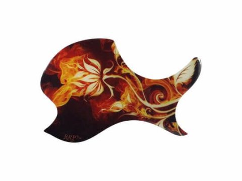 Escudo para violão oval — foto 3