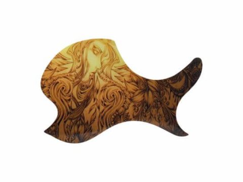 Escudo para violão oval — foto 15